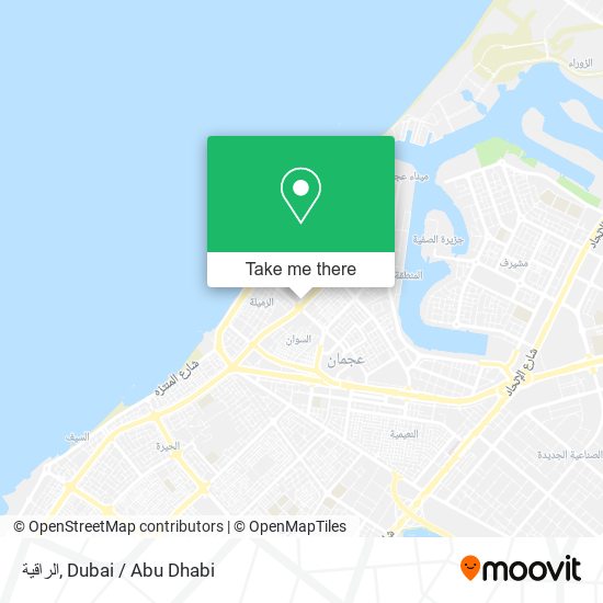 الراقية map