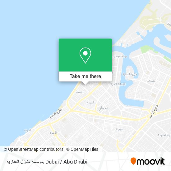 مؤسسة منازل العقارية map