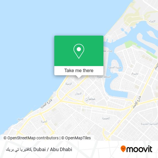 كافتيريا تي بريك map