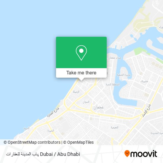 باب المدينة للعقارات map