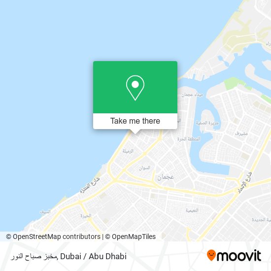 مخبز صباح النور map