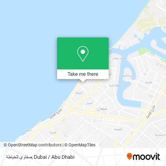 صفاوي للخياطة map