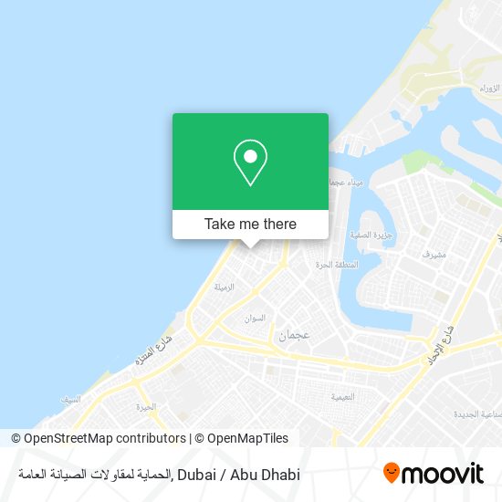 الحماية لمقاولات الصيانة العامة map