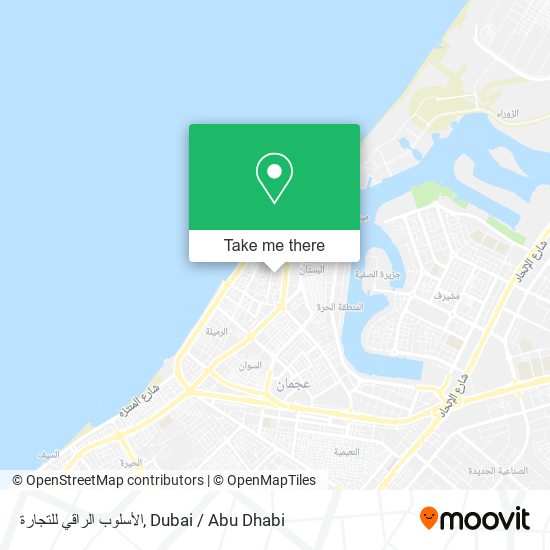 الأسلوب الراقي للتجارة map