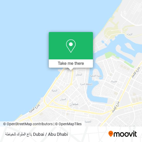 تاج الملوك للخياطة map