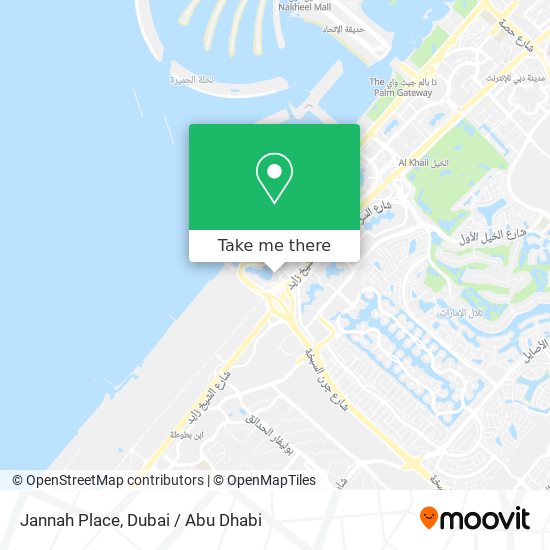 Jannah Place map