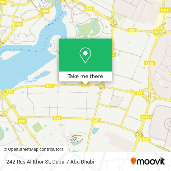 242 Ras Al Khor St map