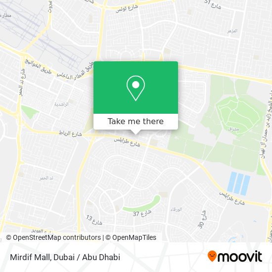 Mirdif Mall map