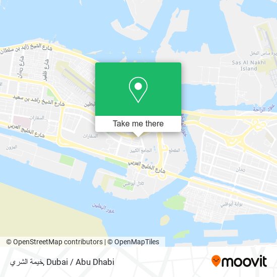 خيمة الشري map