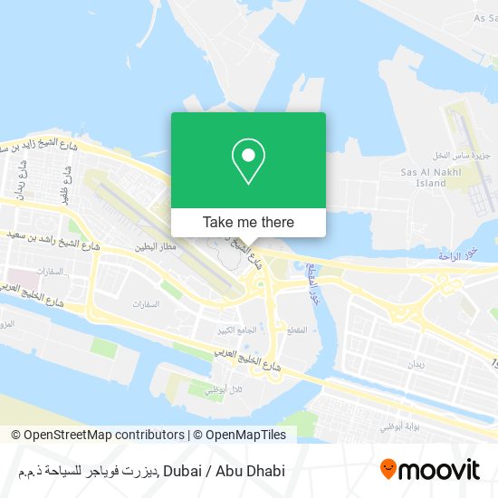 ديزرت فوياجر للسياحة ذ.م.م map