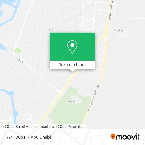 كليرز map