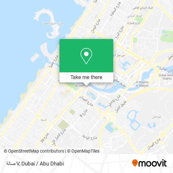 صالة V map