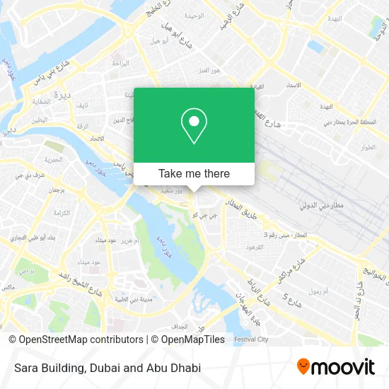 Sara Building map