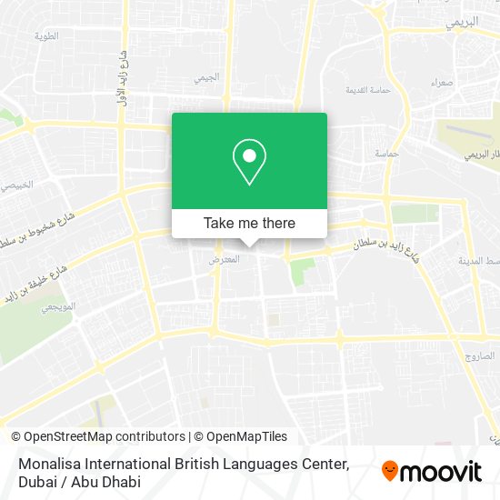 Monalisa International British Languages Center map