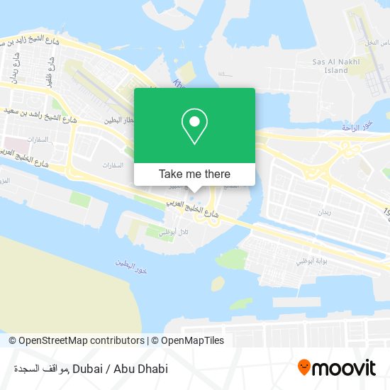 مواقف السجدة map