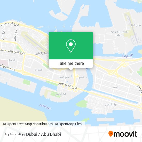 مواقف المنارة map