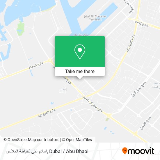 اسلام علي لخياطة الملابس map