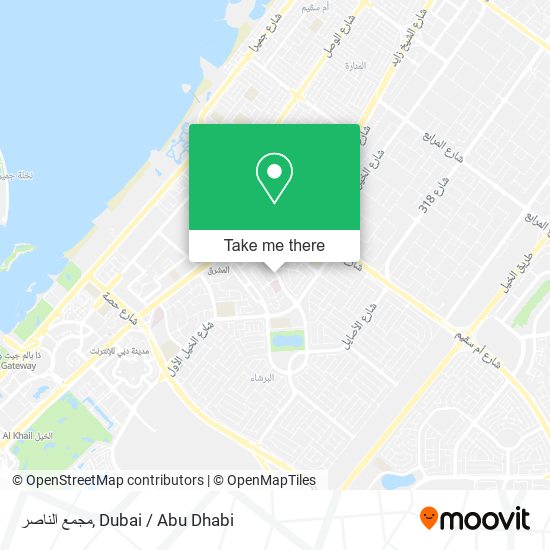 مجمع الناصر map