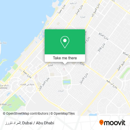 المراد تاورز map
