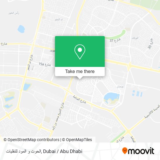 الحوت و المود للنقليات map