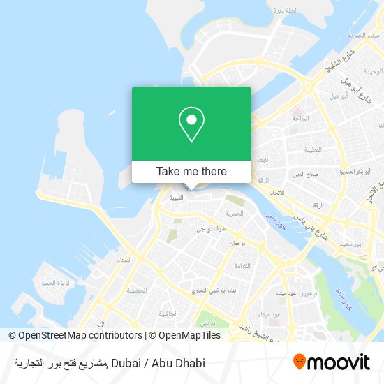 مشاريع فتح بور التجارية map