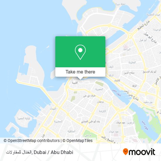 الخنال للمقاولات map