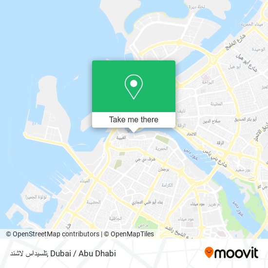 تلسيداس لاشند map