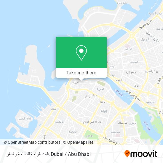 اليت الواحة للسياحة والسفر map