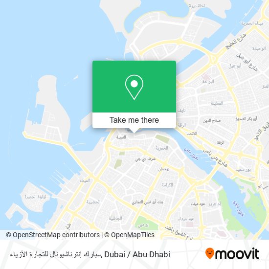 سبارك إنترناشيونال للتجارة الأزياء map