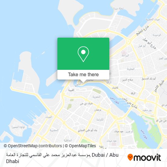 مؤسسة عبدالعزيز محمد علي القاسمي للتجارة العامة map