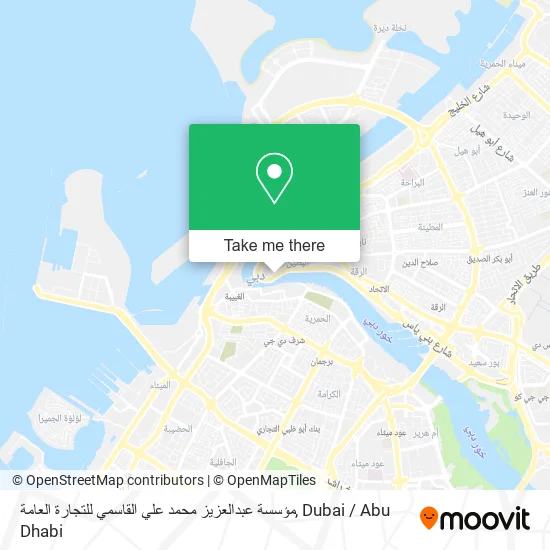 مؤسسة عبدالعزيز محمد علي القاسمي للتجارة العامة map