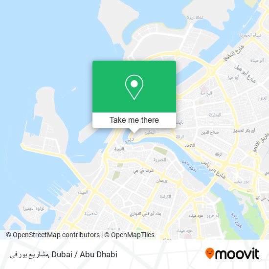 مشاريع بورفي map