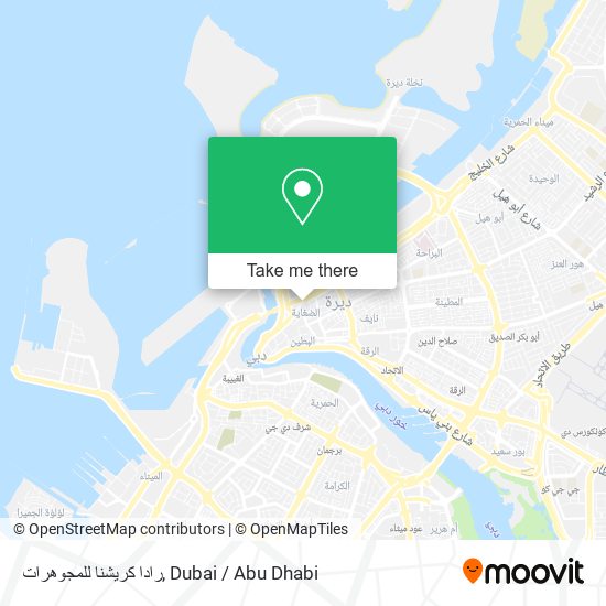 رادا كريشنا للمجوهرات map