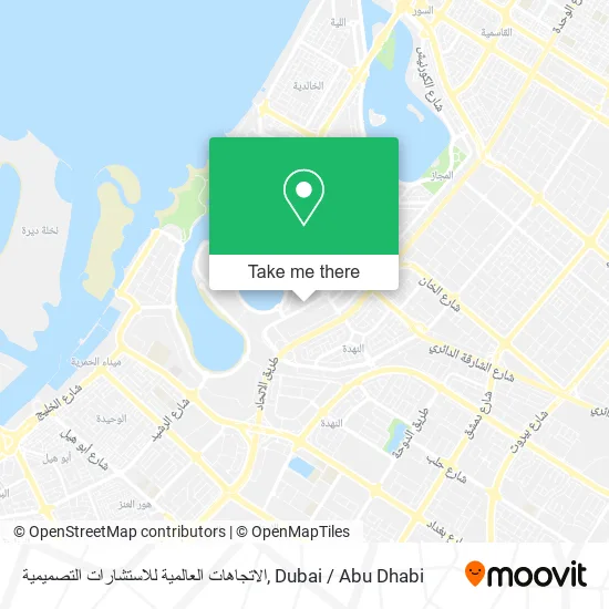 الاتجاهات العالمية للاستشارات التصميمية map