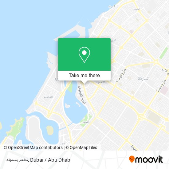 مطعم ياسمينه map