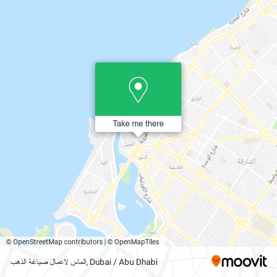 الماس لاعمال صياغة الذهب map