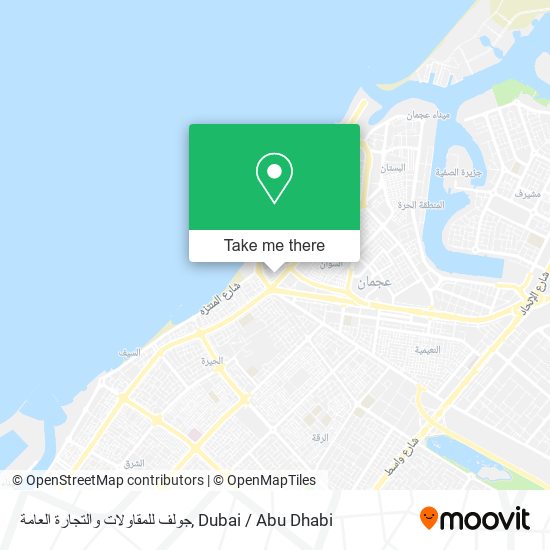 جولف للمقاولات والتجارة العامة map