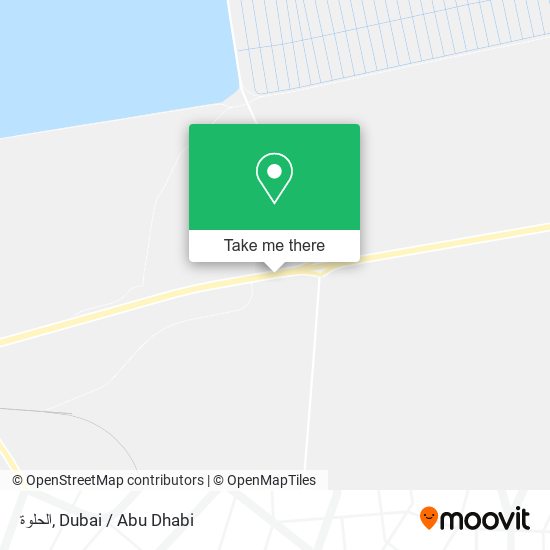 الحلوة map