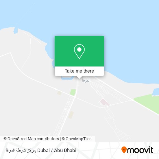 مركز شرطة المرفأ map