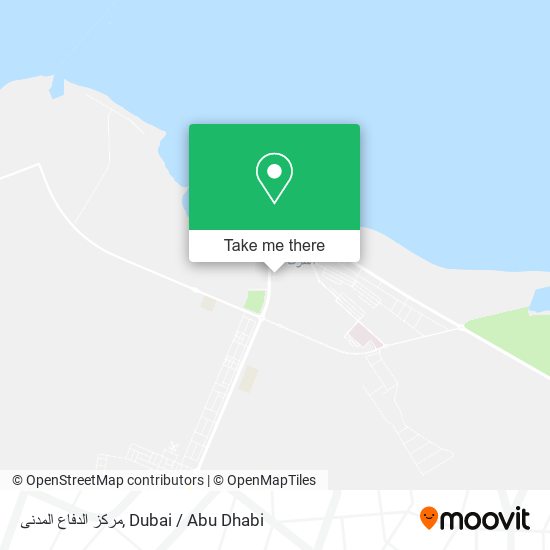 مركز الدفاع المدنى map
