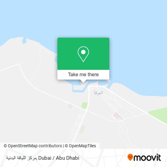 مركز اللياقة البدنية map