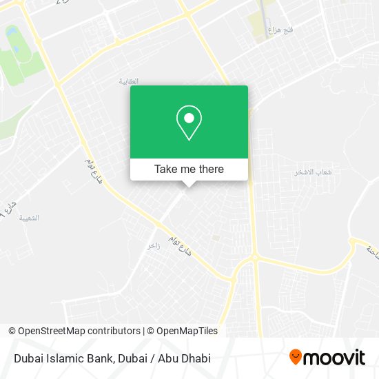 Dubai Islamic Bank map