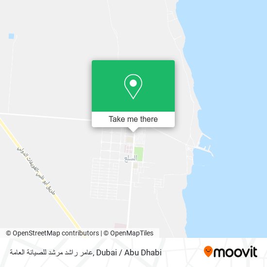 عامر راشد مرشد للصيانة العامة map