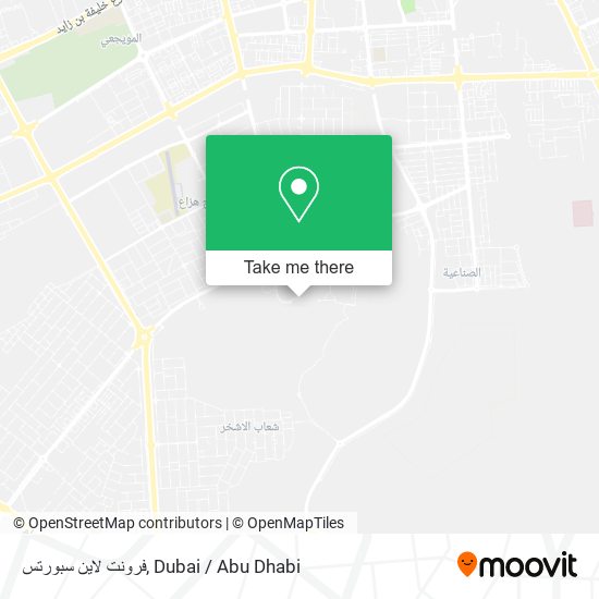 فرونت لاين سبورتس map