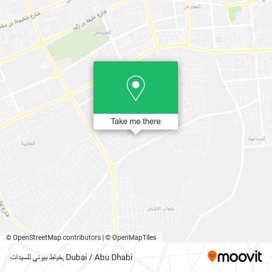 خياط بيوني للسيدات map