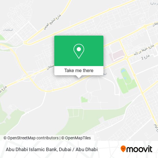 Abu Dhabi Islamic Bank map