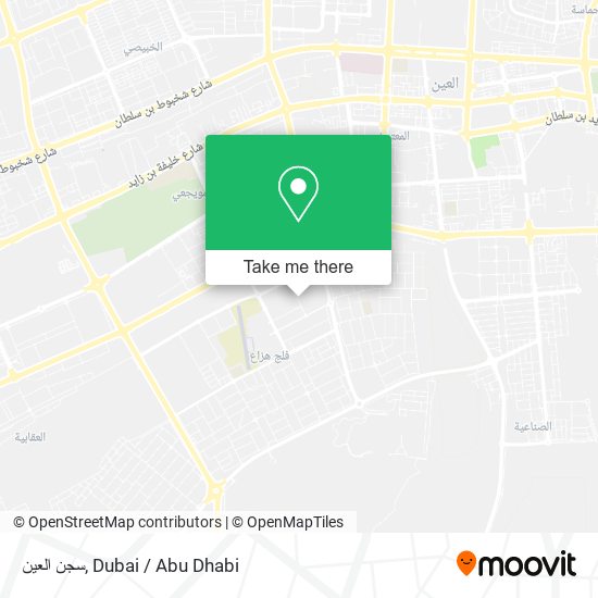 سجن العين map
