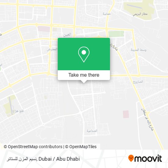 نسيم المزن للستائر map