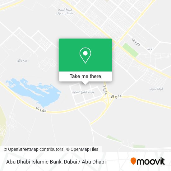 Abu Dhabi Islamic Bank map