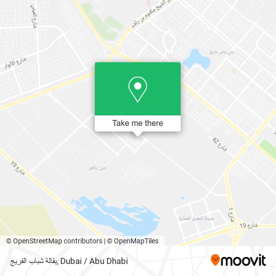 بقالة شباب الفريج map